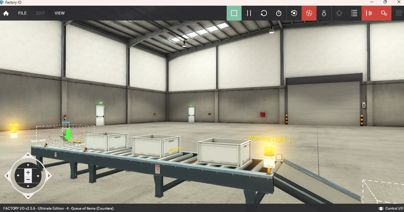 Capacitación en Automatización: Automatización de Cinta Transportadora con Simulación Industrial