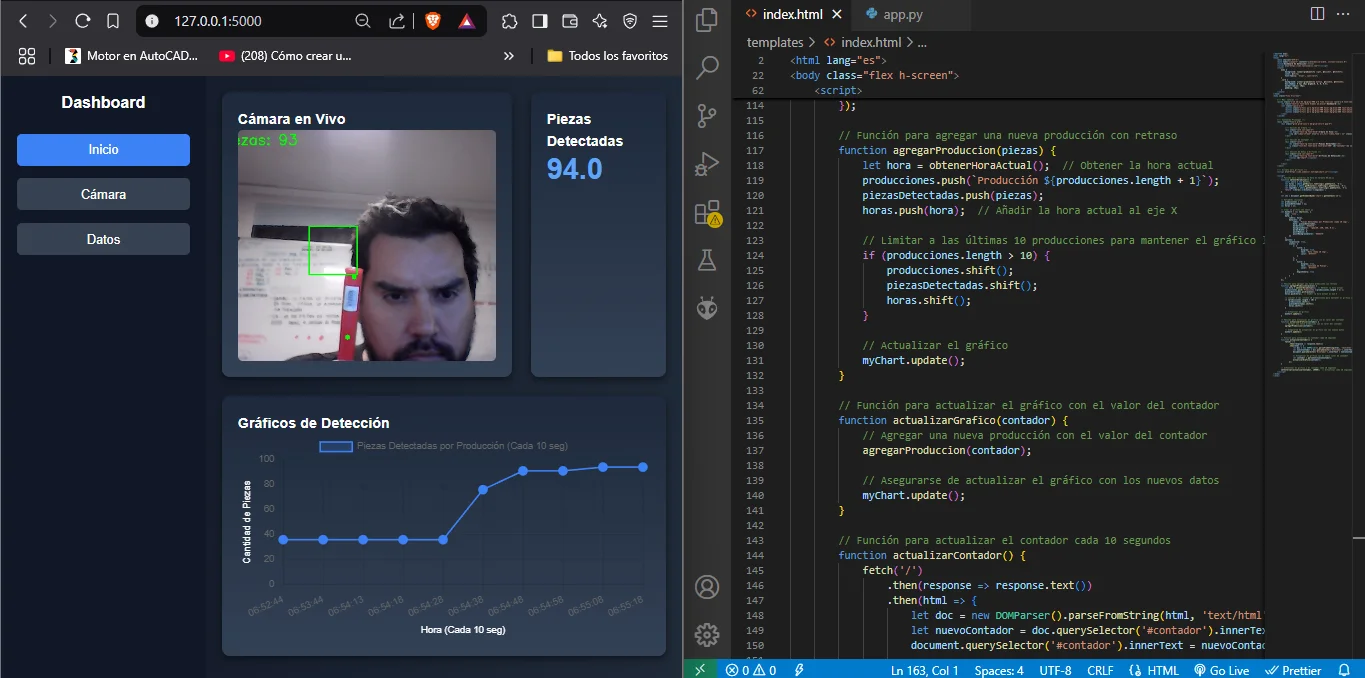 Capacitación en Automatización: Visión Artificial para Conteo de Piezas