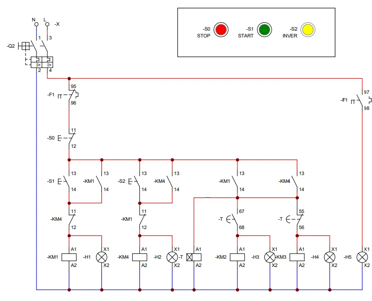 Circuito Eléctrico Trifásico con Inversor de Giro: Guía Técnica y Aplicaciones Prácticas